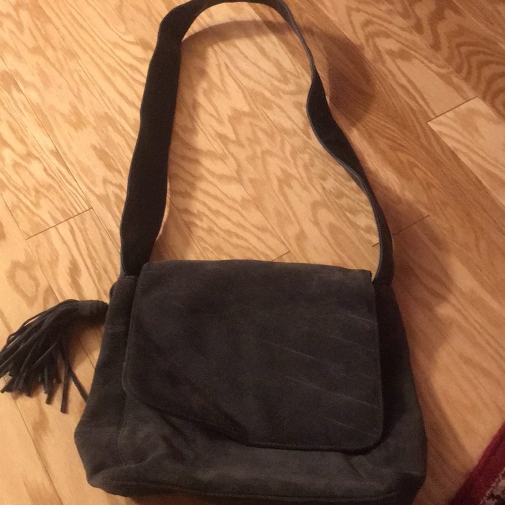 Suede bag